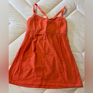 Lululemon tank with built in bra.